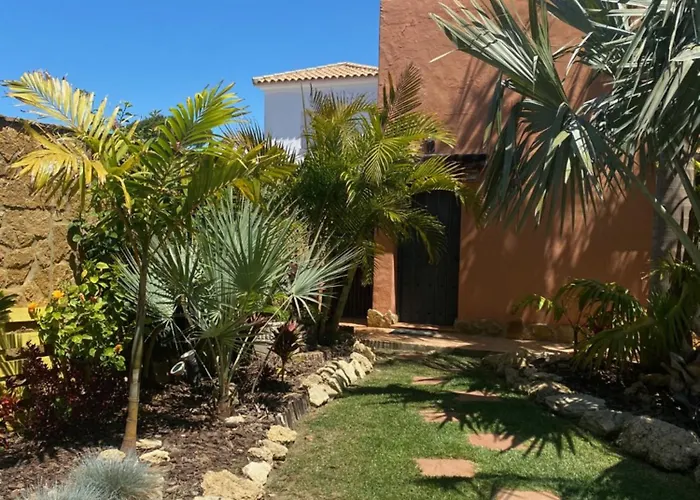 House Near Conil With A Tropical Garden And Pool Conil De La Frontera