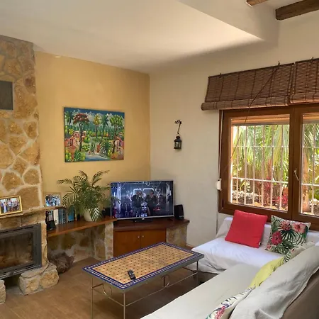 House Near Conil With A Tropical Garden And Pool