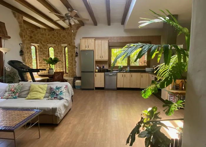 House Near Conil With A Tropical Garden And Pool